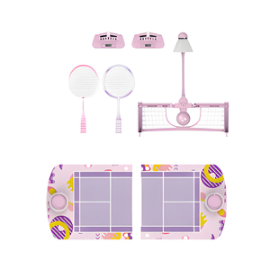 <span class=keywords><strong>Juego</strong></span> <span class=keywords><strong>de</strong></span> <span class=keywords><strong>mesa</strong></span> <span class=keywords><strong>de</strong></span> bádminton MILI Mini Court con 2 raquetas <span class=keywords><strong>de</strong></span> plástico ligeras para familias y amigos - Product Image 2