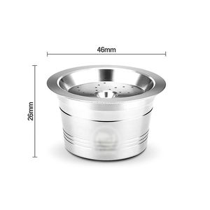 Wiederverwendbare Nachfüll-Kaffeekapsel für <span class=keywords><strong>Tchibo</strong></span> Cafissimo K Fee ALDI <span class=keywords><strong>Espresso</strong></span>-Kaffeemaschine Edelstahl-Metallfilter-Pod - Product Image 3