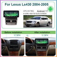 8 + 128 Android 12 Voiture GPS Navigation Android Radio Pour Lexus LS430 2004-2005 Lecteur Multimédia Audio Vidéo Carplay