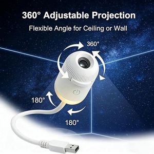Factory Direct USB Galaxy Projector Night <b>Light</b> with HD Projection OEM ODM Custom Logo Available - Product Image 1