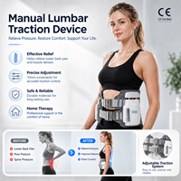 Appareil de décompression vertébrale professionnel Boan, dispositif de traction lombaire réglable en métal, garantie 1 an, retour et remplacement VCORE