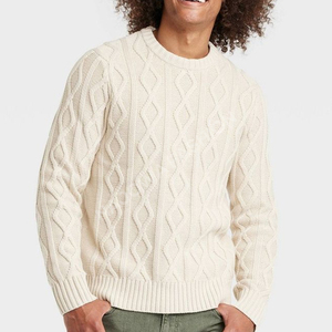Suéter Casual de Invierno para Hombre, Fabricado en Bangladesh, 100% Algodón de Alta Calidad, Forro de Lana Transpirable, Cálido y Cómodo, con Botones y Logotipo - Product Image 2