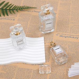 Botella de perfume personalizada de lujo 30ml 50ml 100mL forma irregular botella de perfume de cristal vacía - Product Image 3