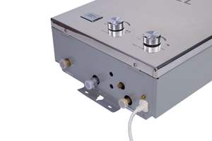 Calentador de agua de gas instantáneo de combustión eficiente, diferentes paneles disponibles, tipo de escape - Product Image 4