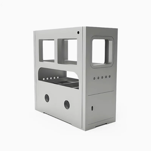 Armoire de commande industrielle avec affichage numérique et panneaux de ventilation - Product Image 6
