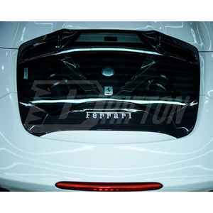 488 Spider ONLY cubierta trasera de motor de fibra de carbono para Ferrari 488 Spider tapa trasera - Product Image 2