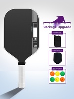 Raket Pickleball Desain Baru 2026 Tanpa Bingkai Sarang Lebah 16mm Ekstra Tebal Gen 5 Serat Karbon T700 Thermoformed Pro Player OEM