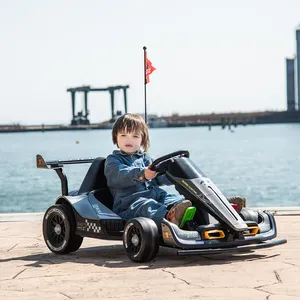 2024 trẻ em mới của điện đi Kart đi xe trên xe có thể ngồi người lớn CHA mẹ-con bốn bánh ổ đĩa 24V sạc điện trôi xe