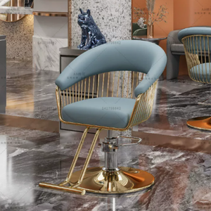 Muebles Comerciales Directos de Fábrica, Sillón de Peluquería Hidráulico Ergonómico Reclinable de Cuero PU Resistente y Moderno para Salón de Belleza - Product Image 6