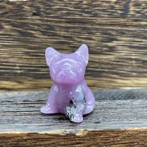 1.3 Inch Natural Healing Gemstone <b>Crystal</b> CUTE DOGS Model Carving Crafts Amethyst <b>Crystal</b> Gifts <b>Crystal</b> DOGS - Product Image 6