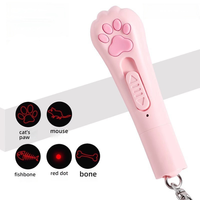 Pointeurs laser en forme de patte de chat, lampes de poche LED, stylo pointeur laser, jouet laser pour chat, jouet interactif pour chat