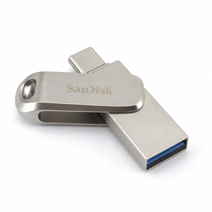 แฟลชไดรฟ์ SanDisk Extreme Pro OTG USB 3.1 (Type C) - 64GB (สีเงิน) รุ่น SDDDC4-1T00-G46 - Product Image 1