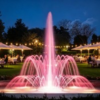 Fuente de Agua Pequeña para Interiores y Exteriores, Decoración para Jardín, Parque, Patio, Piscina, Villa, Fuente Musical con Chorros de Agua en Venta