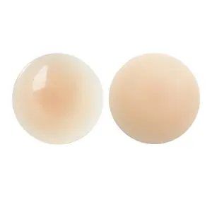 BSCI OEM Manufacturer Washable Breathable Silicone No Glue Adhesive Pasties Nipple Cover For Women