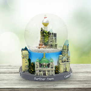 Souvenir Germania Berlino Globo di Neve in Resina con Bandiera e Edifici di Berlino <span class=keywords><strong>per</strong></span> <span class=keywords><strong>Adulti</strong></span> e Bambini Decorazione Casa Regalo Ricordo - Product Image 4