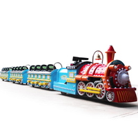 Train de loisirs sans rail électrique pour attractions touristiques et parcs d'attractions