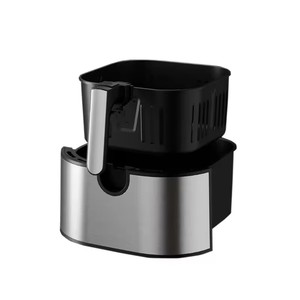<span class=keywords><strong>Friteuse</strong></span> à Air 15L Noir Argent Atmosphère Haut de Gamme avec Intelligence Mécanique Familiales De Air Fryer En Gros - Product Image 4