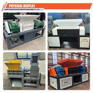 שני פיר מגורר פלדה כפול פיר פלדה גרוטאות תיל צמיגים מתכת ריסוק פלסטיק shreders מחיר מכונה - Product Image 3