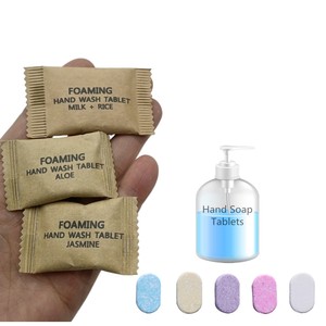 Pastiglie di <span class=keywords><strong>Sapone</strong></span> Schiumogeno Ecologiche 2026 per Lavaggio Mani, Detergente Solido Sostenibile <span class=keywords><strong>Monouso</strong></span> - Product Image 5