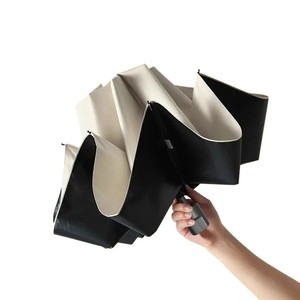 Parapluie pliant personnalisé imprimé, résistant au <span class=keywords><strong>vent</strong></span>, <span class=keywords><strong>anti</strong></span>-UV, promotionnel, pour cadeaux d'entreprise - Product Image 4