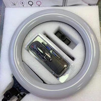 Lampu Ring Selfie Mini M320 13 inci, pencahayaan fotografi 32 cm Remote Control untuk fotografi ponsel