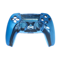 Coque de remplacement du contrôleur pour les couleurs plaquées PS5, y compris la bande décorative, diverses couleurs chromées