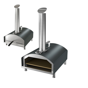 <span class=keywords><strong>Petit</strong></span> <span class=keywords><strong>four</strong></span> à <span class=keywords><strong>Pizza</strong></span> Portable en acier inoxydable, 4 pièces, usage domestique, brûleur de <span class=keywords><strong>Pizza</strong></span>, pour un Camping en plein air - Product Image 1