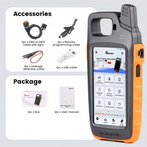 Xhorse VVDI Key Tool Max PRO รองรับหลายภาษา รวมฟังก์ชันของ Key Tool Max และ Mini OBD Tool พร้อมเพิ่มฟังก์ชันวัดแรงดันและกระแสไฟรั่ว - Product Image 1