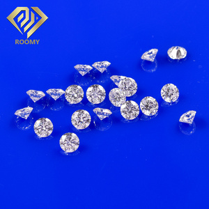 Meleeルース宝石ビーズ,卸売小サイズ0.8mm-2.9mm DEF GHラウンドモアッサナイト合成ダイヤモンド宝石 - Product Image 5