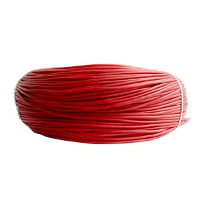 Flexible Wire Rubber Wire 24 Awg 40 Strands Tinned Copper Soft Silicone Insulated Connecting Wires Black Red Etc. 300V 10~24awg