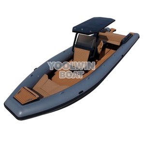 Bote RIB Gommoni de 10.6m Yoolwin Personalizado, con Casco de Aluminio para Cruceros de Lujo, Hypalon Orca, con Amplia Área de Bronceado - Product Image 5