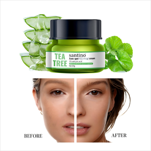 Venta caliente 2% Ácido salicílico Árbol de té Eliminar Crema para manchas de acné 20g Reduce el tamaño de las imperfecciones y el enrojecimiento - Product Image 5