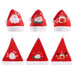 Pafu — chapeau <span class=keywords><strong>de</strong></span> bonhomme <span class=keywords><strong>de</strong></span> neige en tissu non tissé, fournitures <span class=keywords><strong>de</strong></span> fête <span class=keywords><strong>de</strong></span> noël et nouvel an, 3 modèles, pour noël et nouvel an - Product Image 1