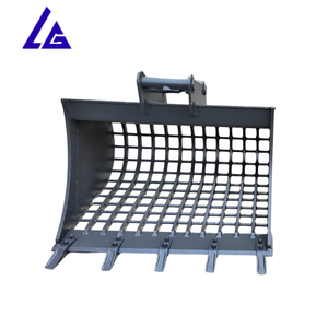 Godet de criblage rotatif pour mini-excavatrice, petit godet de criblage à structure squelettique - Product Image 1