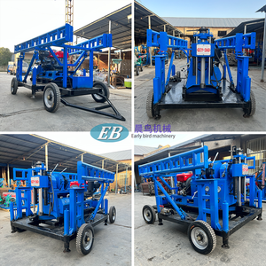 Machine de forage de puits d'eau, 300 m, 1 tonne, pour percer des trous dans un Air, sur chenilles - Product Image 5