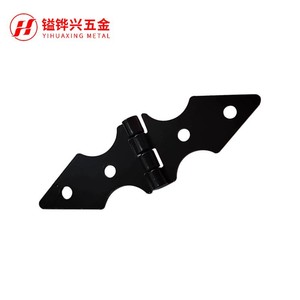 บานพับโลหะยี่ห้อ YihuaXing รุ่น Metal Arrow ขนาด 24x80x1.4 มม. สีดำด้าน สำหรับประตูและประตูรั้ว - Product Image 3