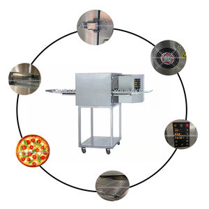 Ventes électriques de four à pizza d'acier inoxydable pour de grandes pizzerias, restaurants occidentaux, usines de nourriture - Product Image 5