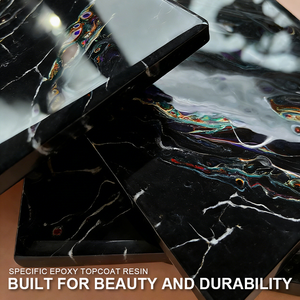 <span class=keywords><strong>Resin</strong></span> Epoksi Super Gloss Dua Komponen untuk Permukaan Meja Batu - Tahan Panas Ramah Lingkungan Bebas Pelarut Rendah VOC Bebas BPA - Product Image 6