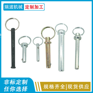 Galvanized Quick Release <b>Pins</b> Standard Cylindrical Head Zinc Plated Steel Ball Positioning Insurance <b>Pins</b> General Use Grade A - Product Image 5