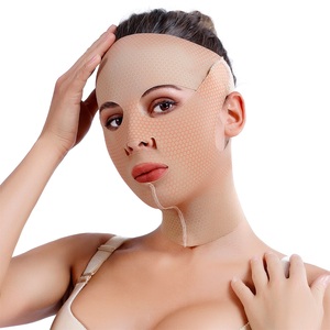 ปลอกรัดใบหน้าแบบเต็มใบหน้าสำหรับแกะสลักใบหน้ารูปตัววีแบบชิ้นเดียวมีประสิทธิภาพและไม่ต้องผ่าตัด - Product Image 5