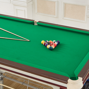 Table de billard de 8 pieds en bois massif durable avec coussin en ardoise pour les clubs et les centres commerciaux - Product Image 2