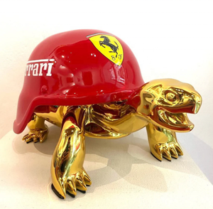 งานประติมากรรม<span class=keywords><strong>เต่า</strong></span>เรซิ่นเหมือนจริง ออกแบบเอง พร้อมเคลือบสีด้วยไฟฟ้า สำหรับงานศิลปะ-งานฝีมือ สำหรับงานศิลปะและของสะสม - Product Image 5