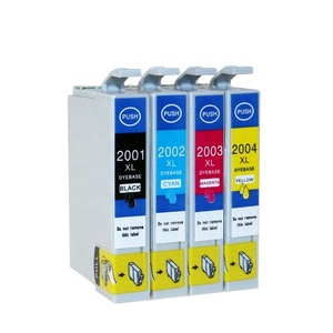 خرطوشة حبر 200XL T2001 T2002 T2003 T2004 مع شريحة متوافقة مع طابعات إكسبريشن هوم XP-100/XP-200/XP-300/XP-400 - Product Image 1