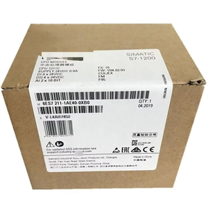 6ES7 211-1AE40-0XB0 全新 6ES7211-1AE40-wbr0XB0 S7-1200 CPU 1211C - Product Image 1