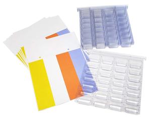 Cold Seal <span class=keywords><strong>Medical</strong></span> PET Blister Cards Jetable 1 semaine de 4 fois par jour Médicaments 2 semaines de 2 fois par jour Médicaments - Product Image 3