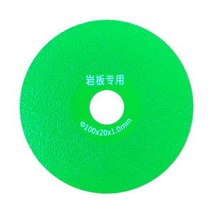 Lame de scie diamantée brasée sous vide industrielle <span class=keywords><strong>ChuRu</strong></span> 115 mm/4,5 pouces haute efficacité, ultra-affûtée, sans éclats, longue durée de vie, garantie 3 ans - Product Image 2