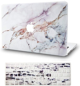 2 in1 Eco-friendly Laptop Hard Cover Printing Plastic Hard Shell Case For Macbook Air Pro 13 15
