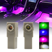 Lampe de pied de voiture Ambient Foot Lamp Signal Light Indoor Foot Bulb pour Toyota Corolla Karon RAV4 Interior LED Light DC 12V