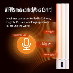 Calefactor Eléctrico Inteligente para Yoga, Blanco, de Lujo, Elegante, Estético, Corrugado, Tipo Villa, Panel de Calefacción Radiante por Infrarrojos Lejanos - Product Image 4