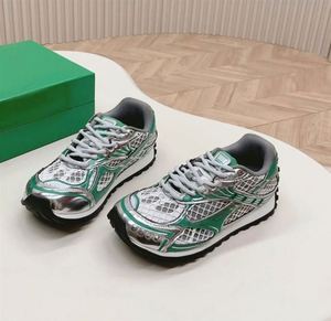 Baskets de mode unisexe 2025 – Nouvelle collection de créateur, haute qualité, lumineuses, à lacets, style bout souple, inspirées de Bottega Veneta - Product Image 4